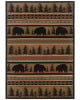 Hudson 1066a Black/Beige Area Rug