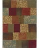 Hudson 30c Green/Red Area Rug
