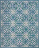 Jubilant JUB06 Ivory/Blue Area Rug