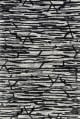 Juneau JY-07 Ivory/Black Area Rug
