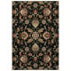 Kashan 9946k Black/Multi Area Rug