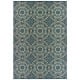 Latitude 609b Blue/Grey Area Rug