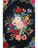 Les Fleurs LES-03 Black/Multi Area Rug