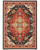 Lilihan 4929a Black/Red Area Rug