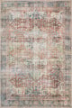 Loren LQ-14 Brick/Multi Area Rug