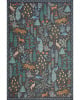 Menagerie MEN-02 Black Area Rug