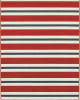 Meridian 5701r Red/Blue Area Rug