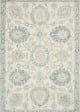 Norabel NOR-04 Ivory/Blue Area Rug