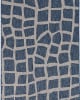 Provo 5763 Blue/Grey Bedrock Area Rug