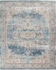 Quarry QUA11 Ivory Blue Area Rug