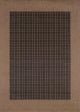 Recife Checkered Field Black/Cocoa Area Rug