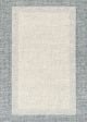 Rosina ROI-01 Grey/Blue Area Rug