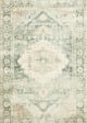 Rosette ROS-08 Teal/Ivory Area Rug