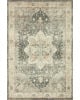 Rosette ROS-09 Slate/Ivory Area Rug