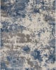 Rustic Textures RUS08 Grey/Blue Area Rug