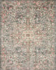 Saban SAB-02 Blue/Spice Area Rug