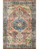 Skye SKY-11 Rust/Blue Area Rug