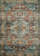 Skye SKY-07 Terracotta/Sky Area Rug