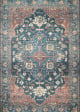 Skye SKY-08 Denim/Brick Area Rug
