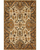 Victoria VK-02 Ivory/Dk Taupe Area Rug