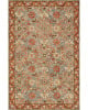 Victoria VK-10 Slate/Terracotta Area Rug