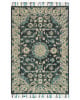 Zharah ZR-02 Teal/Grey Area Rug