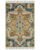 Zharah ZR-11 Blue/Multi Area Rug