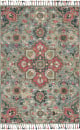 Zharah ZR-13 Light Blue/Multi Area Rug