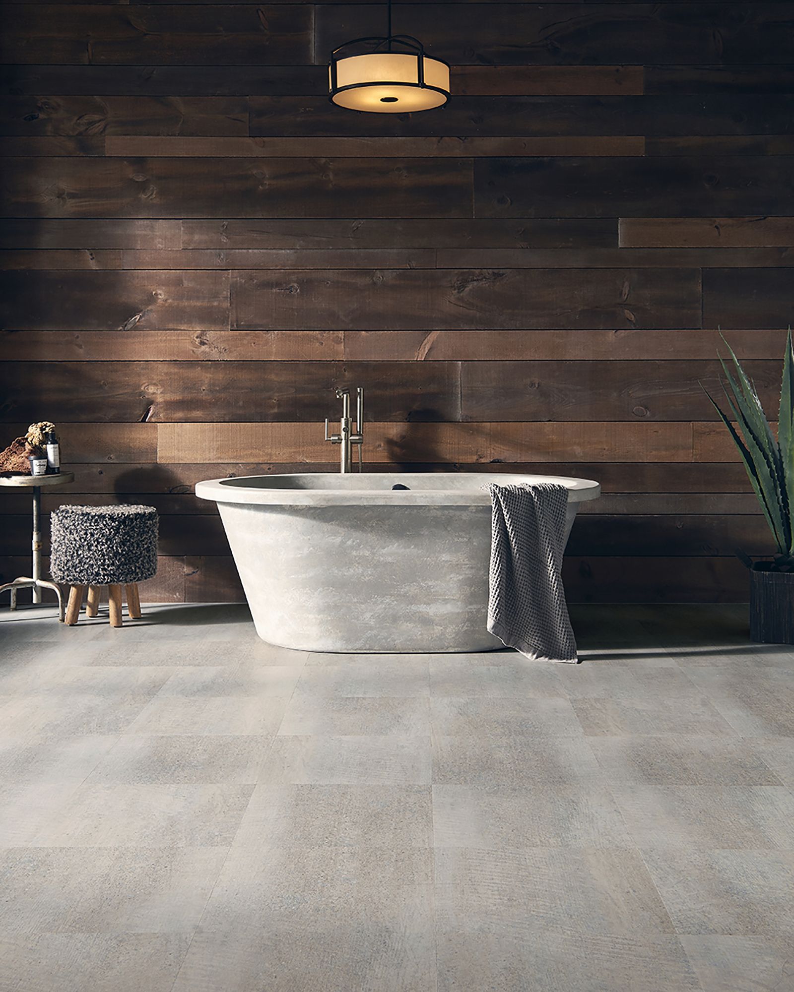 Adura Flex Tile Pasadena Sediment - LVT | Carpet Exchange