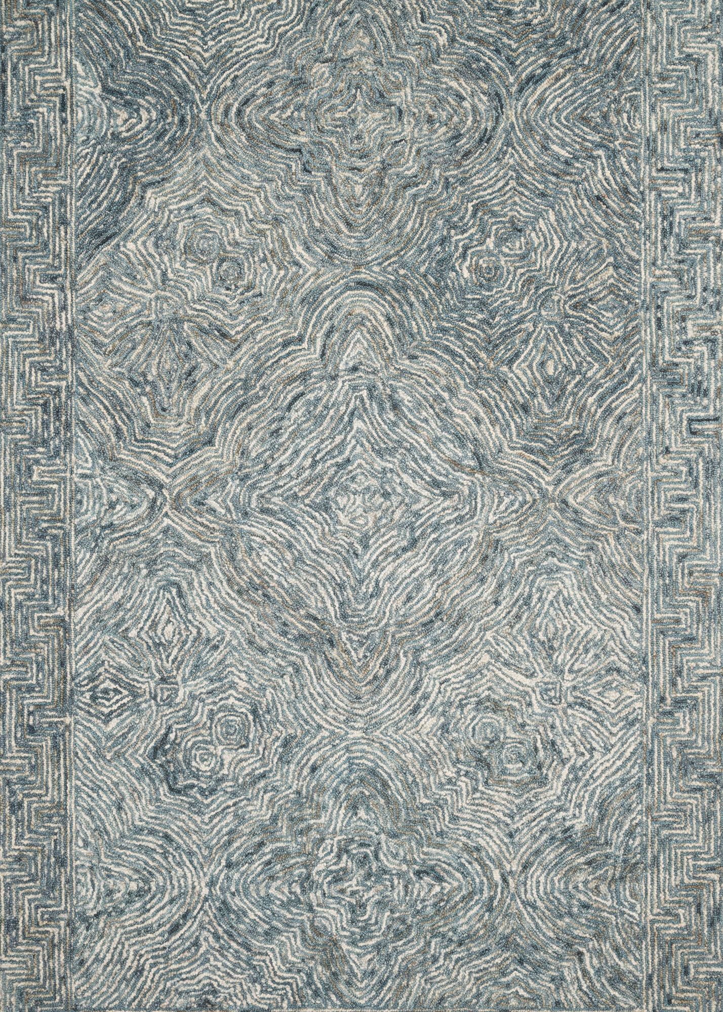 Loloi Ziva ZV-04 Denim Area Rug | Carpet Exchange