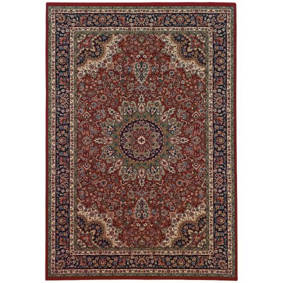 Ariana 116r Red/Blue Area Rug