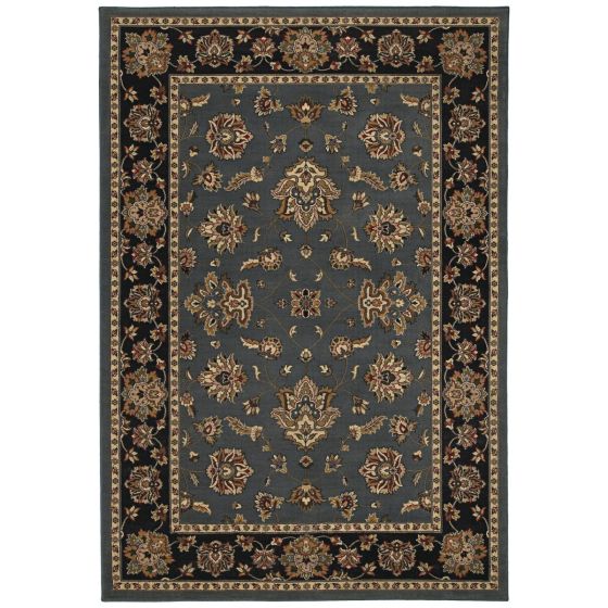 Ariana 623h Blue/Black Area Rug