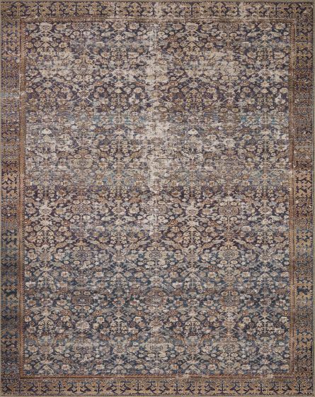 Georgie GER-05 Denim/Spice Area Rug