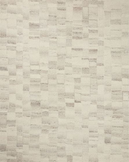 Rocky ROC-01 Ivory/Silver Area Rug