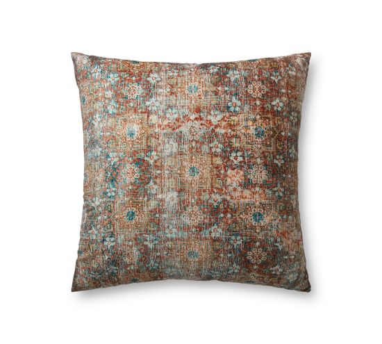 FP0011 Terracotta/Multi 36" Pillow