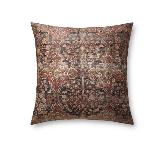 FP0013 Red/Multi 36" Pillow