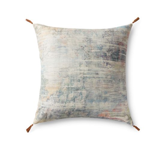 LFP0015 Ivory/Multi 36" Pillow