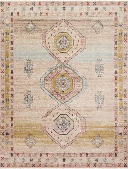 Graham GRA-04 Antique Ivory/Multi Area Rug