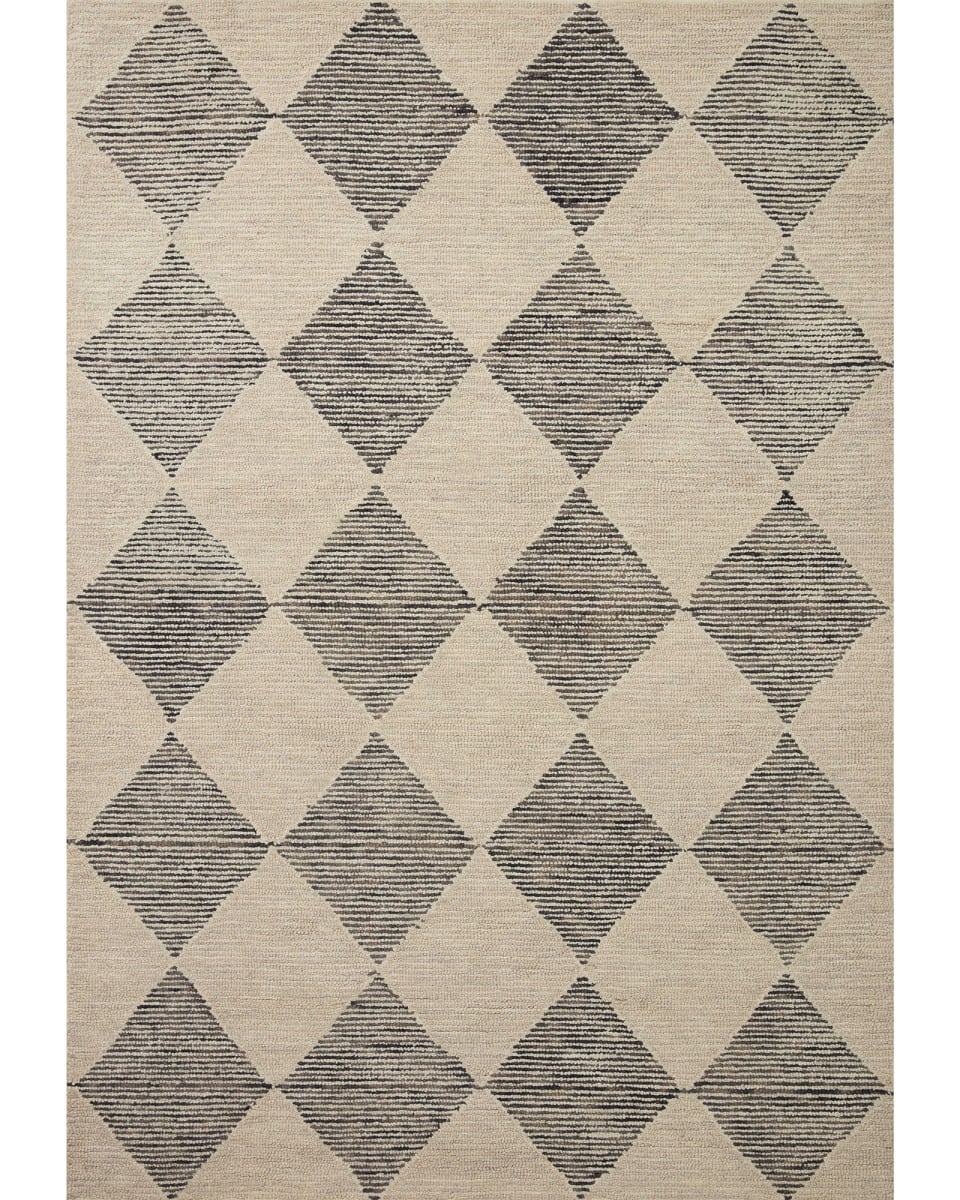 Loloi Francis FRA-01 Beige/Charcoal Rug | Carpet Exchange
