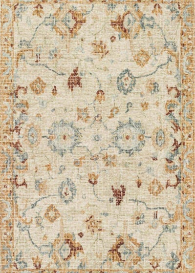 Julian JI-03 Ivory/Multi Area Rug
