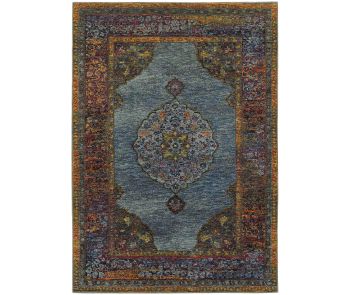 Andorra 7139a Blue/Multi Area Rug
