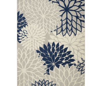 Aloha ALH05 Ivory/Navy Area Rug