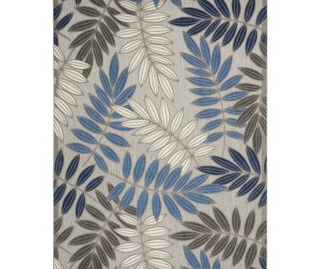 Aloha ALH18 Grey/Blue Area Rug