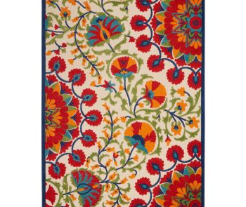 Aloha ALH20 Red/Multi Area Rug