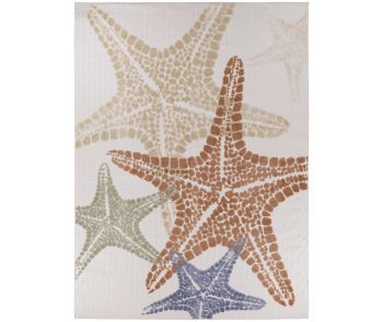 Aloha ALH28 Ivory Multicolor Area Rug