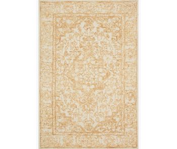 Annie ANN-03 White/Gold Area Rug