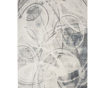 Astra Machine Washable ASW14 Silver Blue Rug