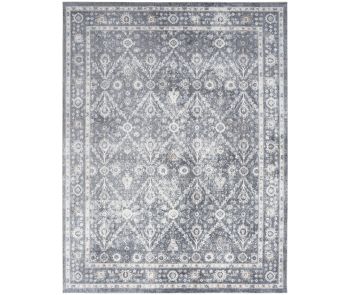 Astra Machine Washable ASW16 Dark Blue Rug	
