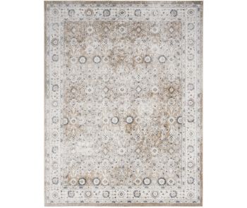 Astra Machine Washable ASW16 Silver Taupe Rug