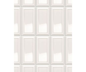 Baroque Bianco Glossy Ceramic Tile